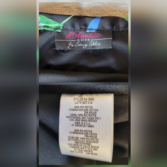 Blondie Nites Formal Maxi Length Floral Prom/Evening Full Skirt - Picture 11 of 12